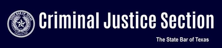 State Bar of Texas Criminal Justice Section logo